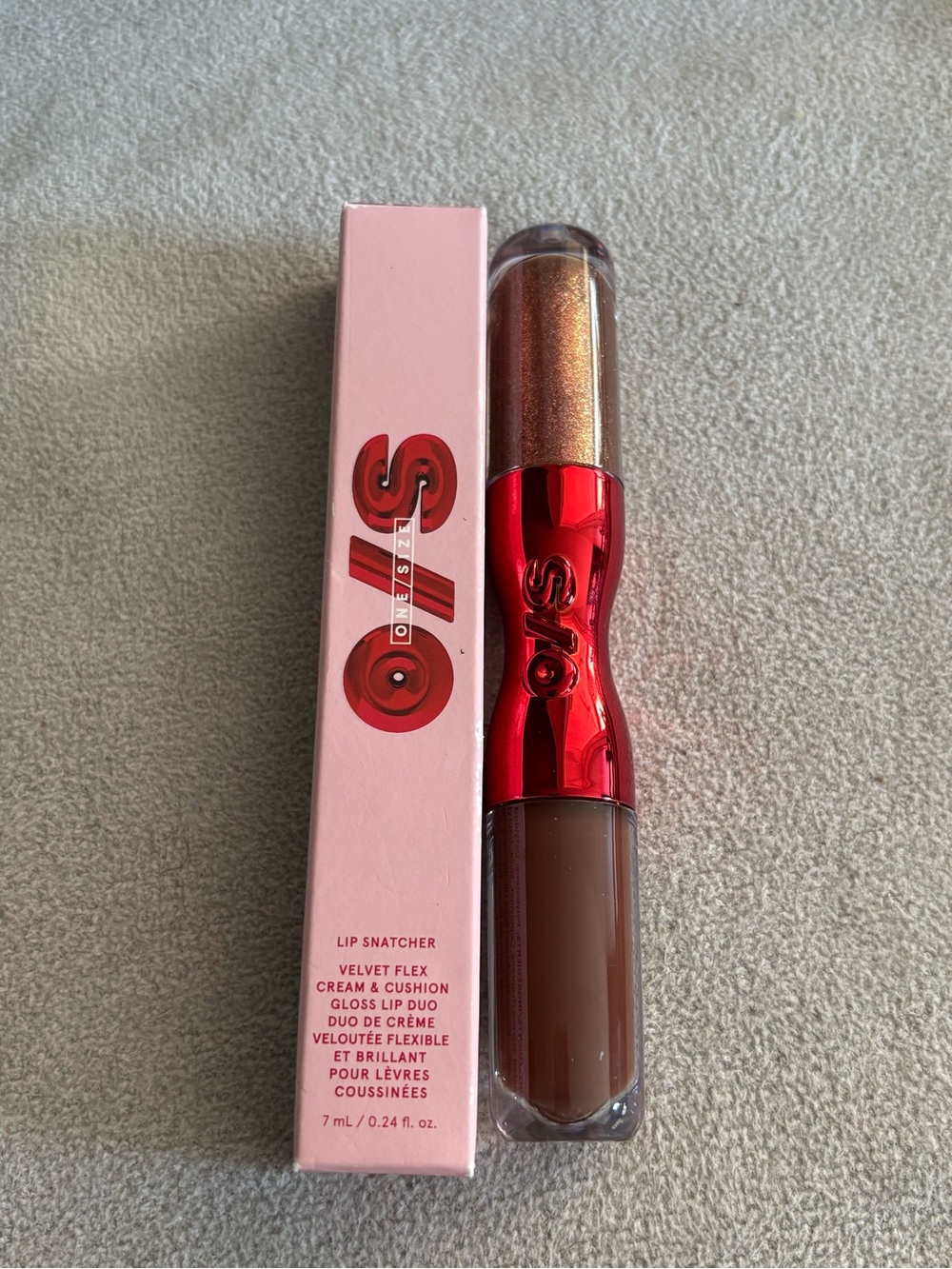 Lip Snatcher Velvet Flex Cream&Cushion Gloss Duo shade Trade Finder Brand New!!
